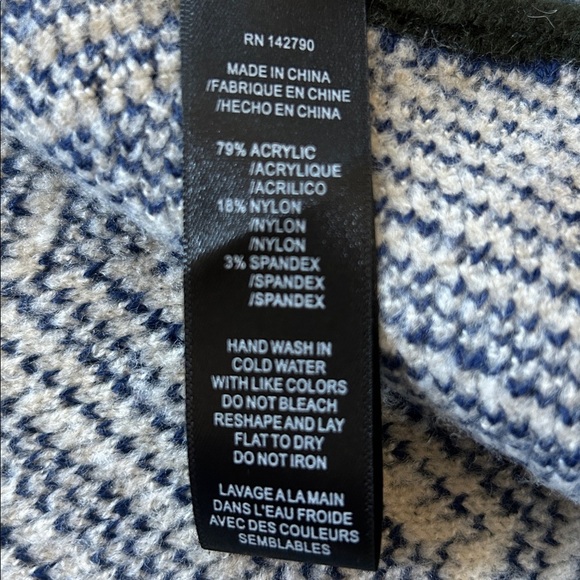 Max sport women’s S/M blue cream, oversize style cardigan​​ - Picture 5 of 8